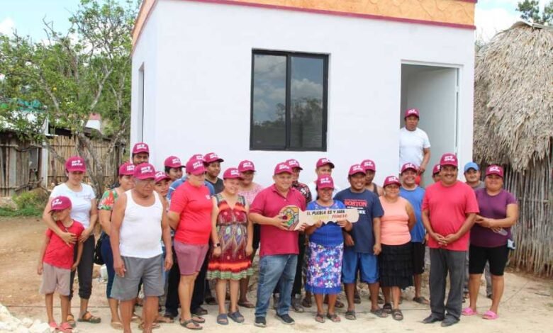 Mas familias avalan gobierno de Erik Borges Yam, aseguran el cambio esta a la vista